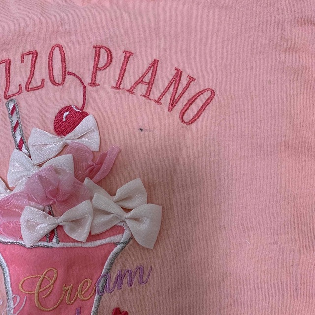 mezzo piano(メゾピアノ)のメゾピアノ　Tシャツ　130cm キッズ/ベビー/マタニティのキッズ服女の子用(90cm~)(Tシャツ/カットソー)の商品写真