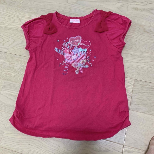 mezzo piano(メゾピアノ)のメゾピアノ　Tシャツ　130cm キッズ/ベビー/マタニティのキッズ服女の子用(90cm~)(Tシャツ/カットソー)の商品写真