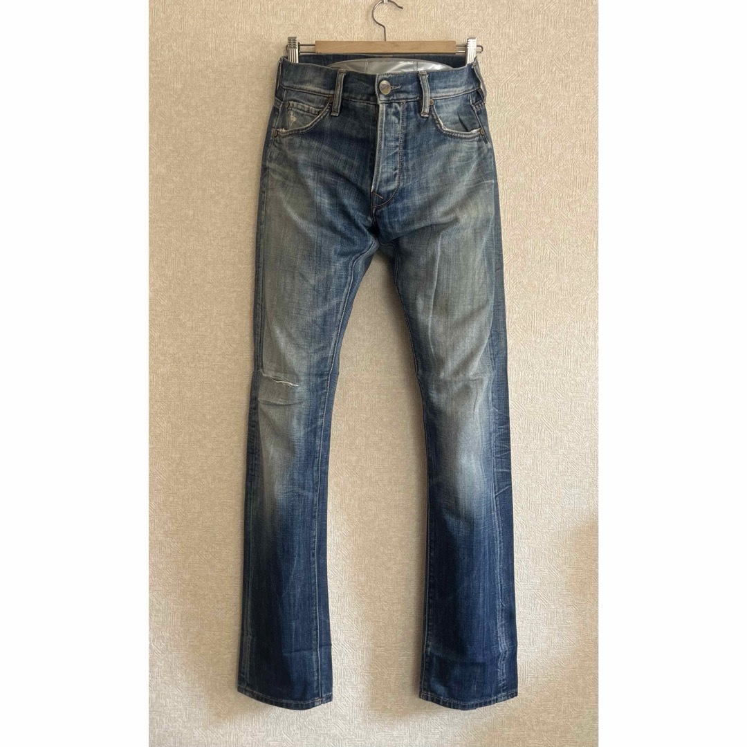 nano・universe(ナノユニバース)のpurple de nimes damage denim size 33 メンズのパンツ(デニム/ジーンズ)の商品写真