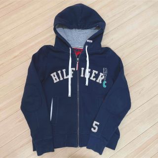 トミーヒルフィガー(TOMMY HILFIGER)の【TOMMY HILFIGER】トミーヒルフィガー パーカー 紺 裏起毛(パーカー)