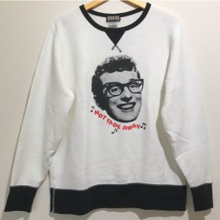 サボイ(SAVOY)のSAVOY(サヴォイ) BUDDY HOLLY バディ・ホリー　プリント　スウェット　トレーナー【中古】【007】(スウェット)