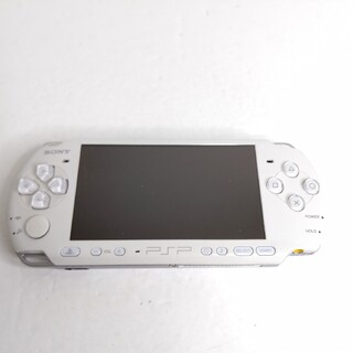 プレイステーションポータブル(PlayStation Portable)のPSP3000 パールホワイト　プレイステーションポータブル　SONY　本体(携帯用ゲーム機本体)