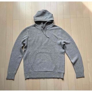 ビームス(BEAMS)のBEAMS COTTON/NYLON KINT HOODIE SIZE S(ニット/セーター)