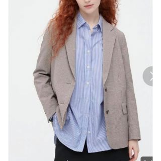 ユニクロ(UNIQLO)の新品 M  UNIQLO リラックス テーラードジャケット (テーラードジャケット)