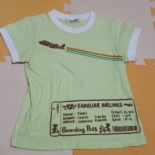 ファミリア(familiar)のファミリア 飛行機 Tシャツ(Tシャツ/カットソー)