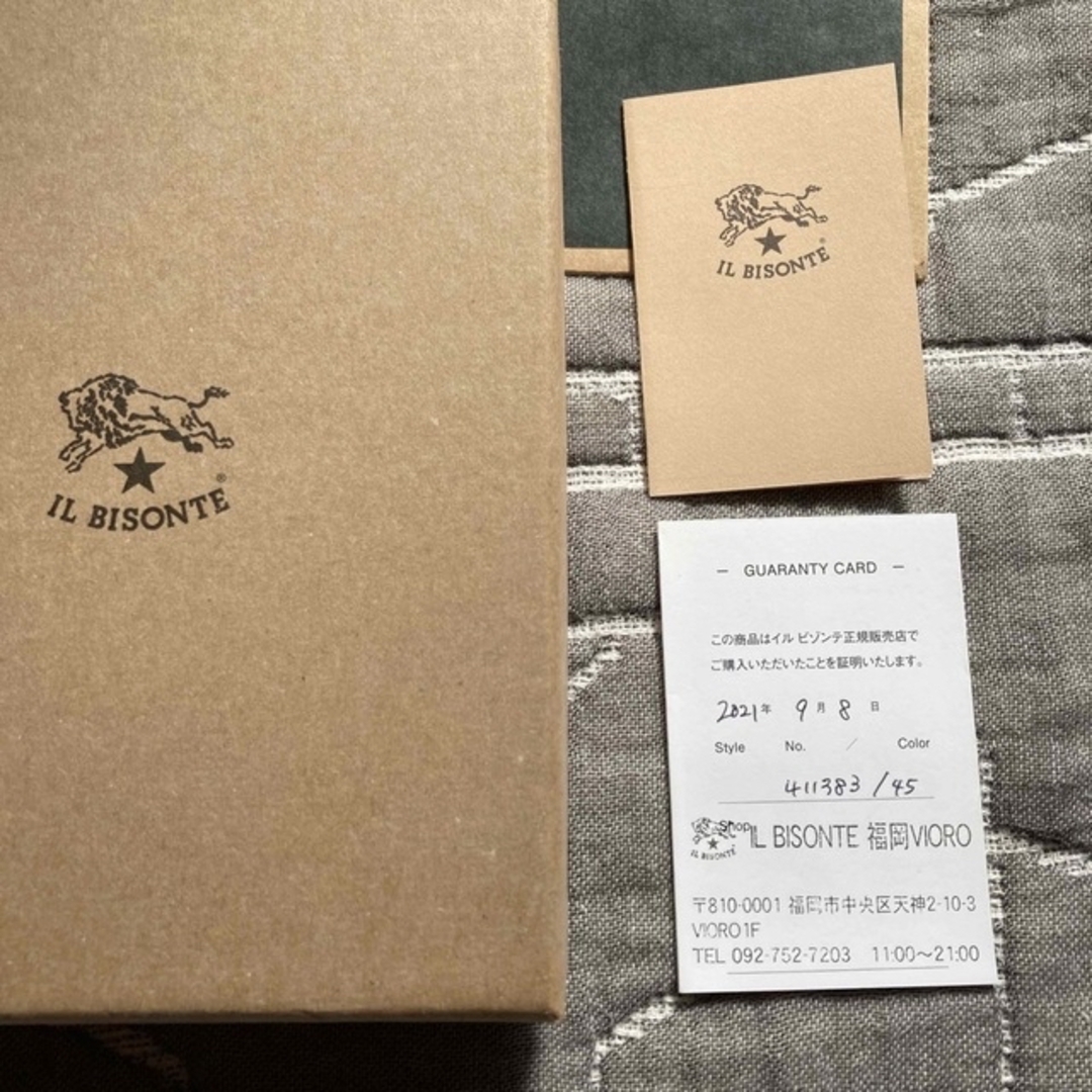 IL BISONTE - 【値引きしました!】イルビゾンテ システム手帳6穴 IL