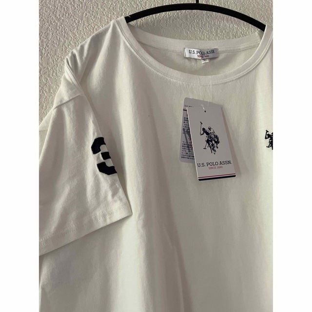 U.S. POLO ASSN.(ユーエスポロアッスン)のUS POLO ASSNレディースTシャツ レディースのトップス(Tシャツ(半袖/袖なし))の商品写真