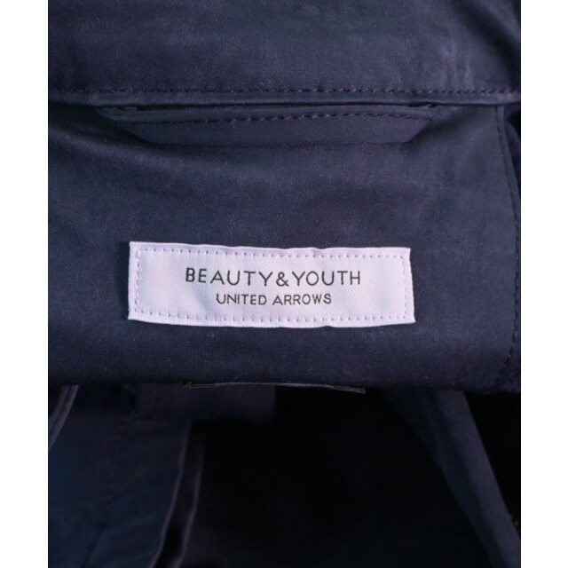 BEAUTY&YOUTH UNITED ARROWS(ビューティアンドユースユナイテッドアローズ)のBEAUTY&YOUTH UNITED ARROWS モッズコート M 紺 【古着】【中古】 メンズのジャケット/アウター(モッズコート)の商品写真