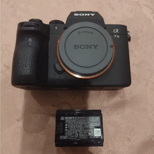 SONY(ソニー)の【しゅう様専用】SONY α7III ボディ ILCE-7M3 スマホ/家電/カメラのカメラ(ミラーレス一眼)の商品写真