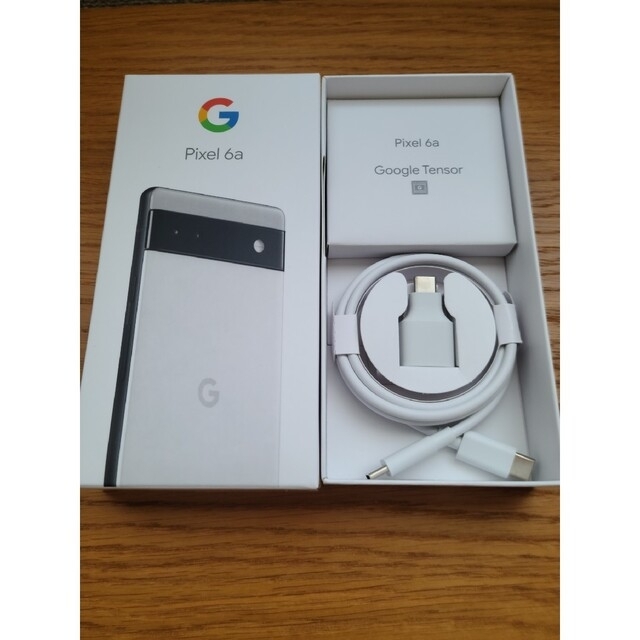 Google Pixel(グーグルピクセル)のGoogle Pixel 6a Chalk 128 GB スマホ/家電/カメラのスマートフォン/携帯電話(スマートフォン本体)の商品写真