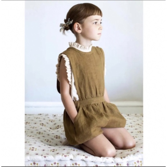 SOOR PLOOM(ソーアプルーム)の【msa様専用】soor ploom プレイスーツ サロペット　4-5Y キッズ/ベビー/マタニティのキッズ服女の子用(90cm~)(ワンピース)の商品写真