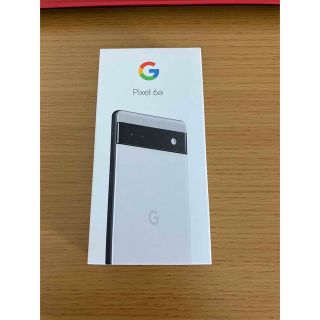 グーグルピクセル(Google Pixel)のGoogle pixel6a 128GB chark 白(スマートフォン本体)