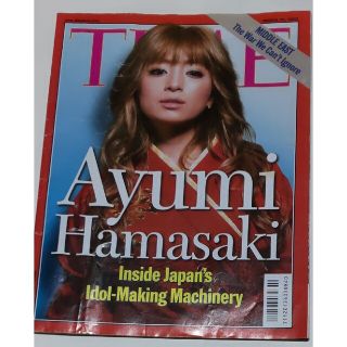 TIME2002年3月25日号 表紙 浜崎あゆみ(ニュース/総合)