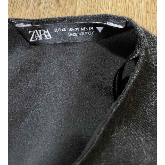 ZARA(ザラ)のZARA ザラ ティアード アシンメトリー ロング ワンピース レディースのワンピース(ロングワンピース/マキシワンピース)の商品写真