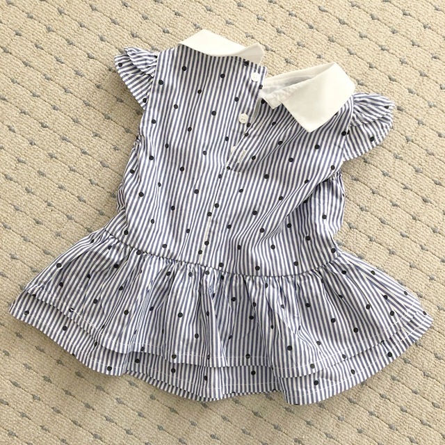 petit main(プティマイン)のpetitmain ワンピース　サイズ100 キッズ/ベビー/マタニティのキッズ服女の子用(90cm~)(ワンピース)の商品写真