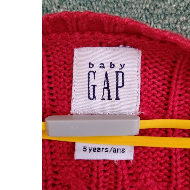 GAP(ギャップ)のGAP　ガールズ　ニットカーディガン キッズ/ベビー/マタニティのキッズ服女の子用(90cm~)(カーディガン)の商品写真