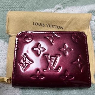 ヴィトン(LOUIS VUITTON) ヴェルニ 財布(レディース)(シルバー/銀色系