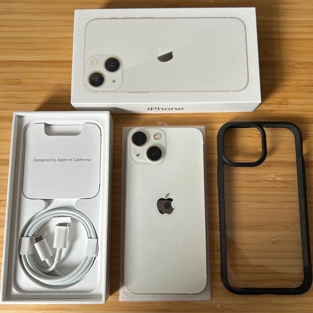iPhone - iPhone13 mini 128GB スターライト au SIMフリーの通販 by