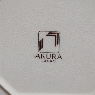 匿名配送　AKURA　JAPAN角皿　蓋付き小鉢　花柄