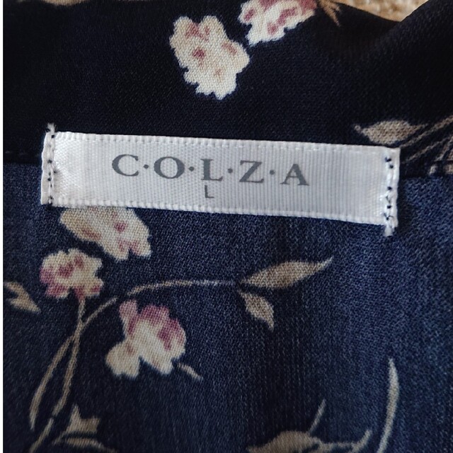 COLZA(コルザ)の花柄 ワンピース レディースのワンピース(ロングワンピース/マキシワンピース)の商品写真