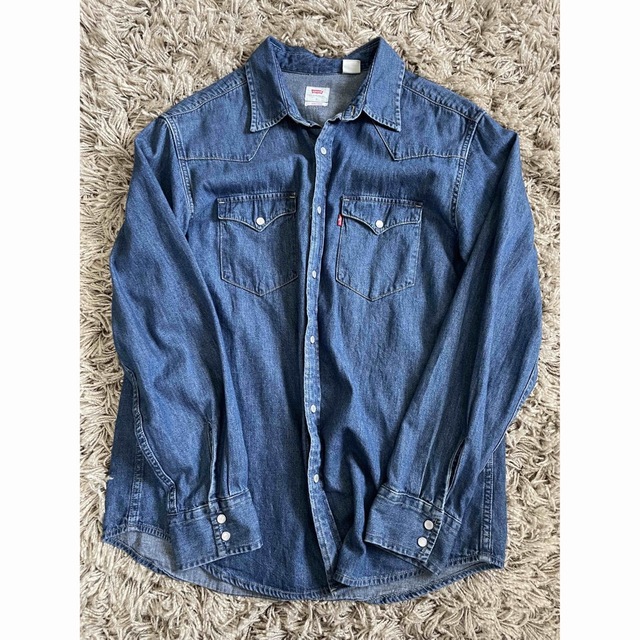 Levi's - levi's デニムシャツの通販 by am's shop|リーバイス Levi's - levi's デニムシャツの通販 by am's shop|リーバイス