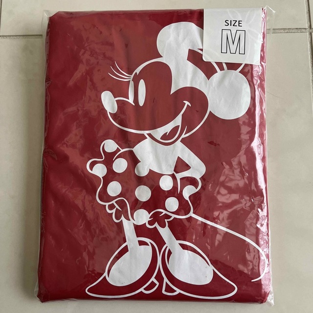 Disney(ディズニー)のディズニー　レインコート　M 美品　赤 レディースのファッション小物(レインコート)の商品写真