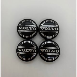 ボルボ(Volvo)のVOLVO ブラックボルボ 純正ホイール センターキャップ エンブレム 真っ黒(車外アクセサリ)