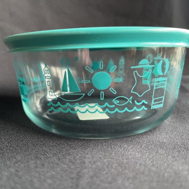 新品未使用 激レア 旧ロゴ 青 パイレックス PYREX