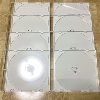 パナソニック(Panasonic)の【空ケース】Panasonic ブルーレイディスクのケースのみ　8枚(CD/DVD収納)