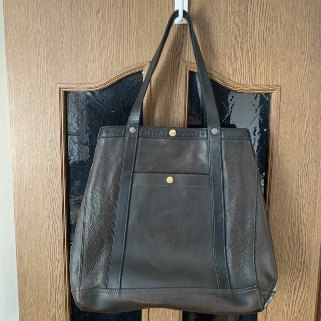 ずっと気になってた RRL - DOUBLE RLレザートートバック トートバッグ