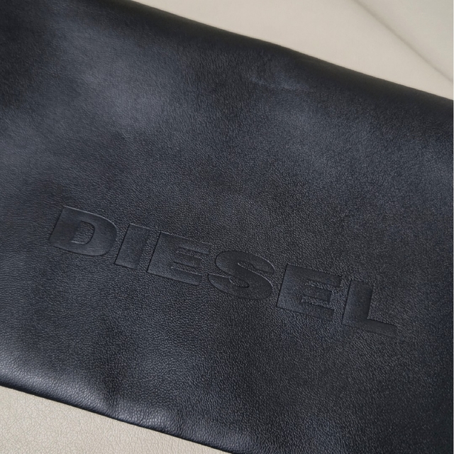 DIESEL(ディーゼル)のDIESEL  ディーゼル クラッチバッグ 袋 ブラック メンズのバッグ(セカンドバッグ/クラッチバッグ)の商品写真