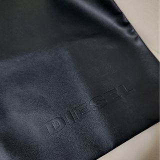 ディーゼル(DIESEL)のDIESEL  ディーゼル クラッチバッグ 袋 ブラック(セカンドバッグ/クラッチバッグ)