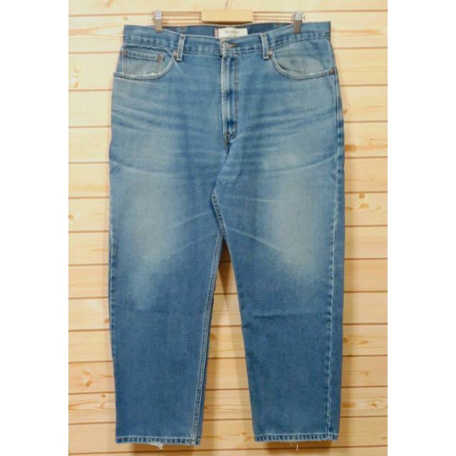 【575】00’sリーバイス550ビッグブラックバギー USA規格 黒太いW38 【575】00’sリーバイス550ビッグブラックバギー USA規格 黒太いW38