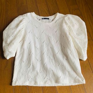 ザラ(ZARA)のZARA ザラ　トップス(カットソー(半袖/袖なし))