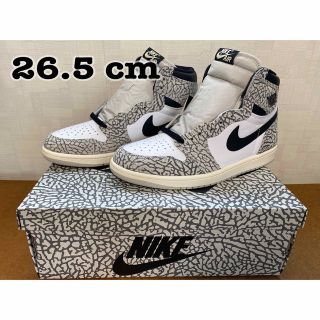 ナイキ(NIKE)のNike Air Jordan 1 High OG "White Cement"(スニーカー)