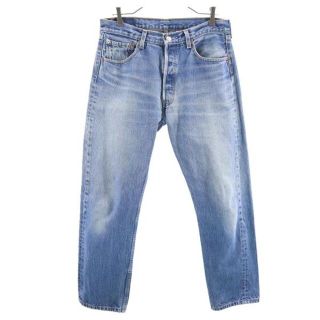 リーバイス(Levi's)のリーバイス 501 ストレート デニムパンツ W33 Levi's ボタンフライ ジーパン メンズ 【中古】  【230402】(ワークパンツ/カーゴパンツ)