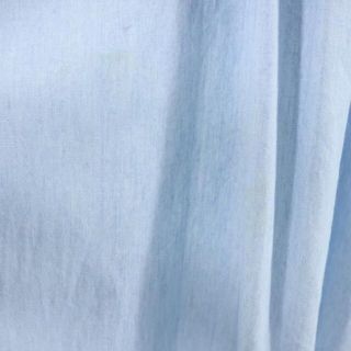 ディズニー 90s オールド 長袖 デニムシャツ M ブルー系 Disney キャラクター刺繍 メンズ   【230402】