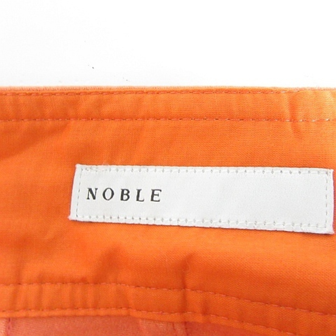 Noble(ノーブル)のノーブル NOBLE ハイウエスト テーパード パンツ レーヨン コットン 38 レディースのパンツ(その他)の商品写真