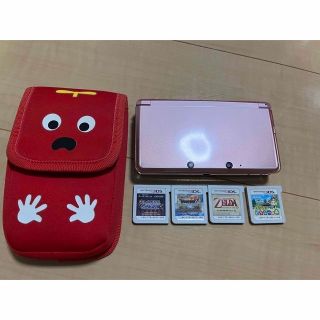 ニンテンドー3DS(ニンテンドー3DS)のニンテンドー3DS 本体(色:ミスティピンク)(携帯用ゲーム機本体)