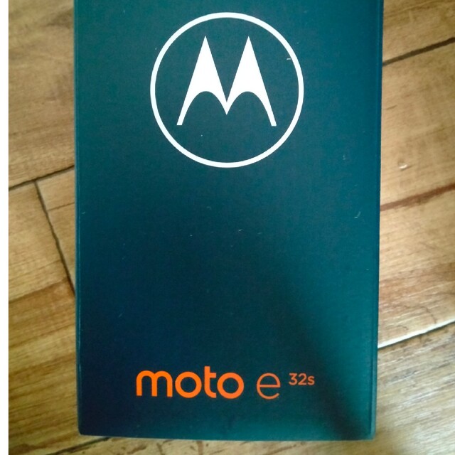 Motorola(モトローラ)の新品未使用モトローラ e32s スマホ/家電/カメラのスマートフォン/携帯電話(スマートフォン本体)の商品写真