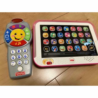 フィッシャープライス(Fisher-Price)のフィッシャープライス　電話　ラフ＆ラーン タブレット(知育玩具)