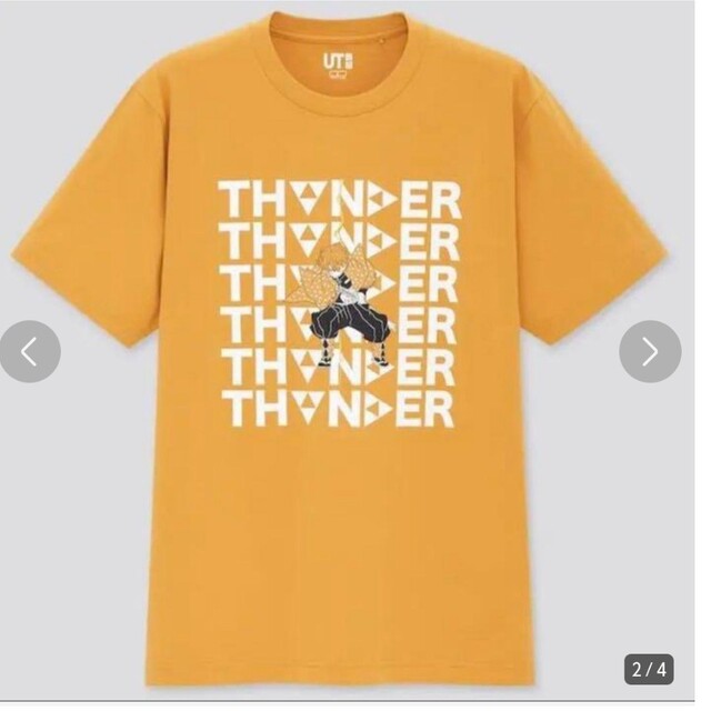 UNIQLO - 鬼滅の刃 ユニクロ UT Tシャツ コラボ 我妻善逸 新品未
