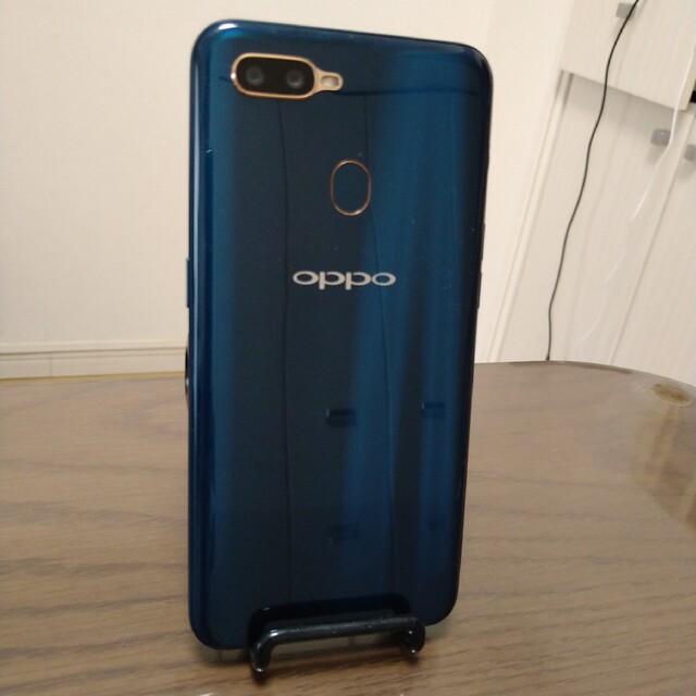 OPPO AX7 SIMフリースマートフォン ブルー