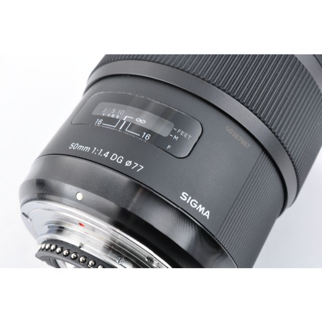 Sigma 50mm F/1.4 DG HSM Art ニコン用　#EC03