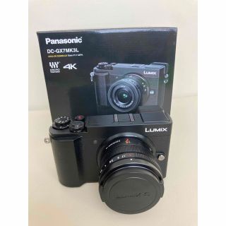 パナソニック(Panasonic)のPanasonic LUMIX DC-GX7MK3L 2022/3新品購入品(ミラーレス一眼)