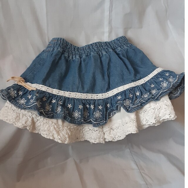 女児スカート 120cm キッズ/ベビー/マタニティのキッズ服女の子用(90cm~)(スカート)の商品写真