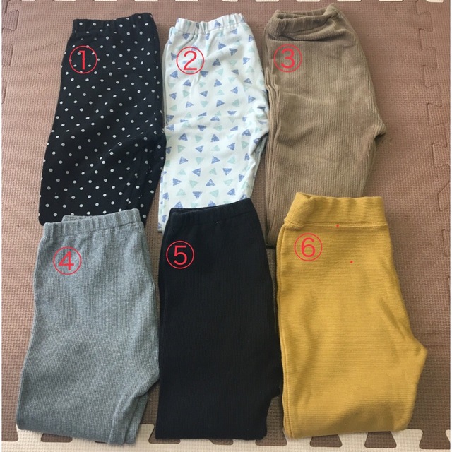 UNIQLO(ユニクロ)のパンツ100サイズ　まとめ売り キッズ/ベビー/マタニティのキッズ服男の子用(90cm~)(パンツ/スパッツ)の商品写真