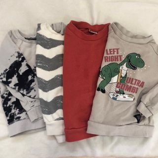 フタフタ(futafuta)の100〜110サイズトレーナーset(Tシャツ/カットソー)