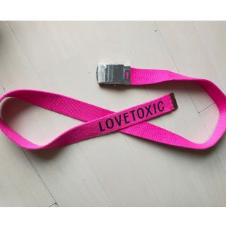 ラブトキシック(lovetoxic)のLOVETOXIC  コットンベルト(ベルト)