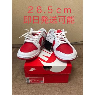 ナイキ(NIKE)の26.5cm NIKE DUNK LOW CHAMPIONSHIP RED(スニーカー)